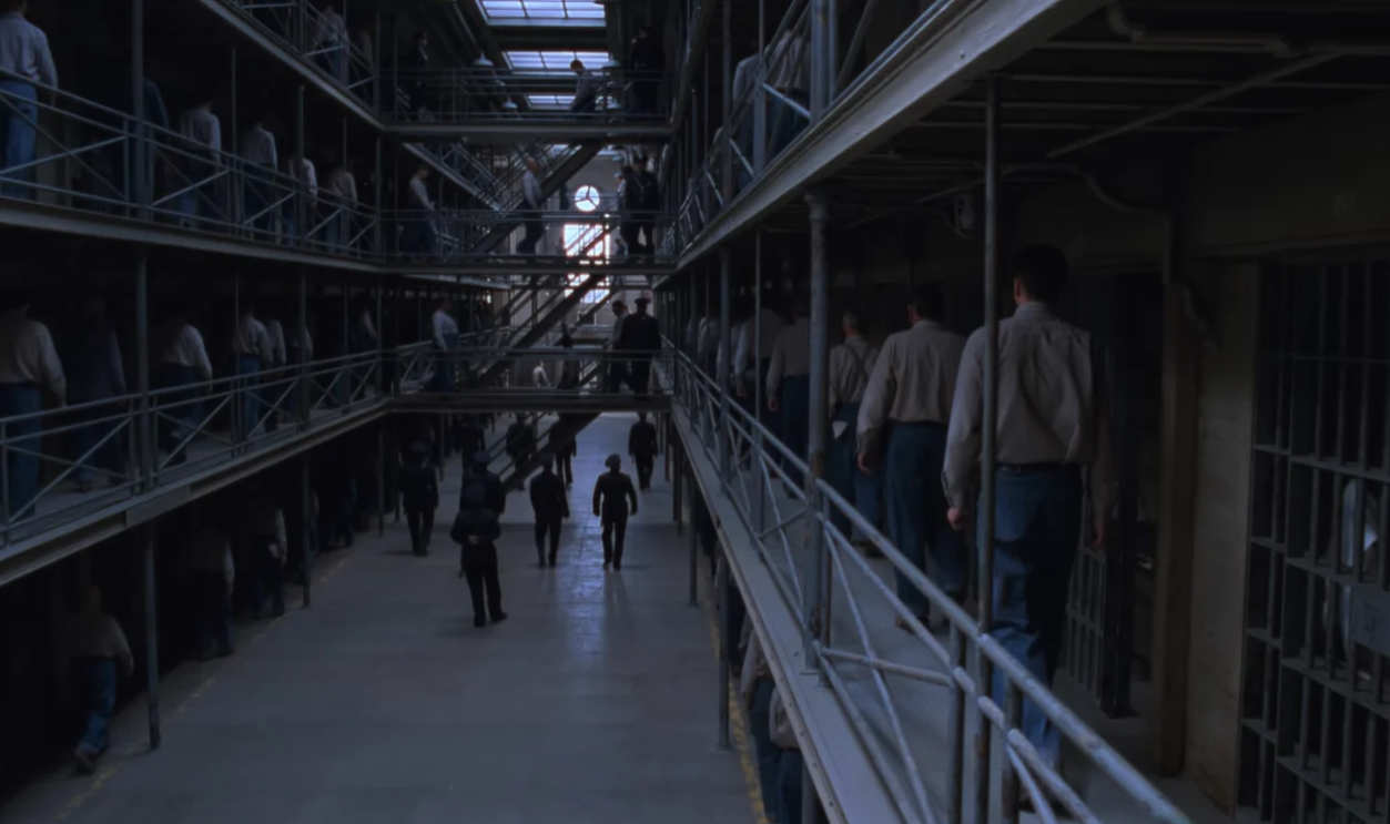 Shawshank Prison Cellblock—The Shawshank Redemption (1994)