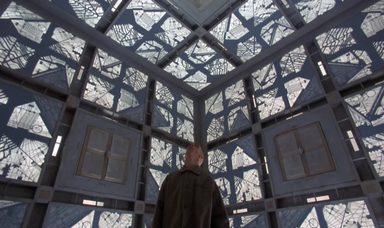 Screenshot from Cube, Cineplex Odeon Corporation (1997)