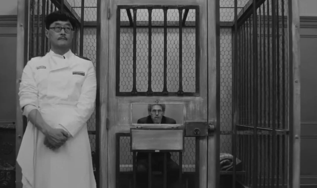 Screenshot from The French Dispatch, Searchlight Pictures (2021)