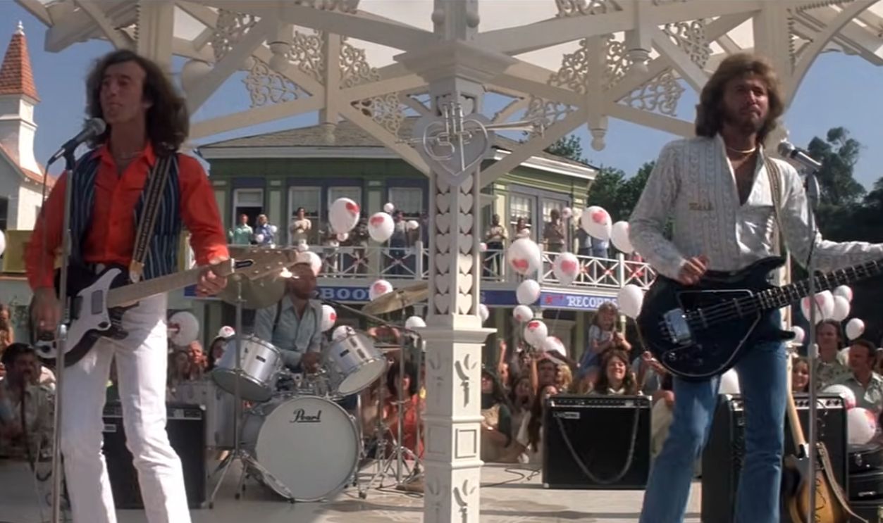 Screenshot from Sgt. Pepper’s Lonely Hearts Club Band (1978)