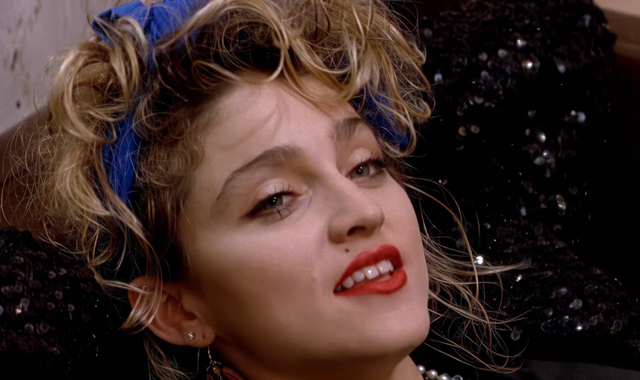 Screenshot from Into the Groove, Sire Records (1985)