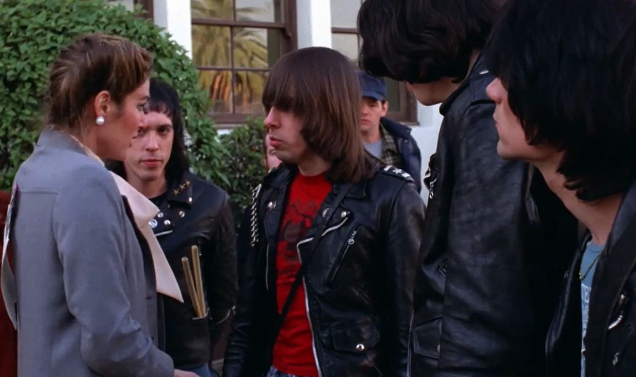 Screenshot from Rock ’n’ Roll High School (1979)