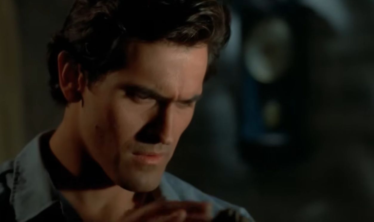Screenshot from Evil Dead II (1987)