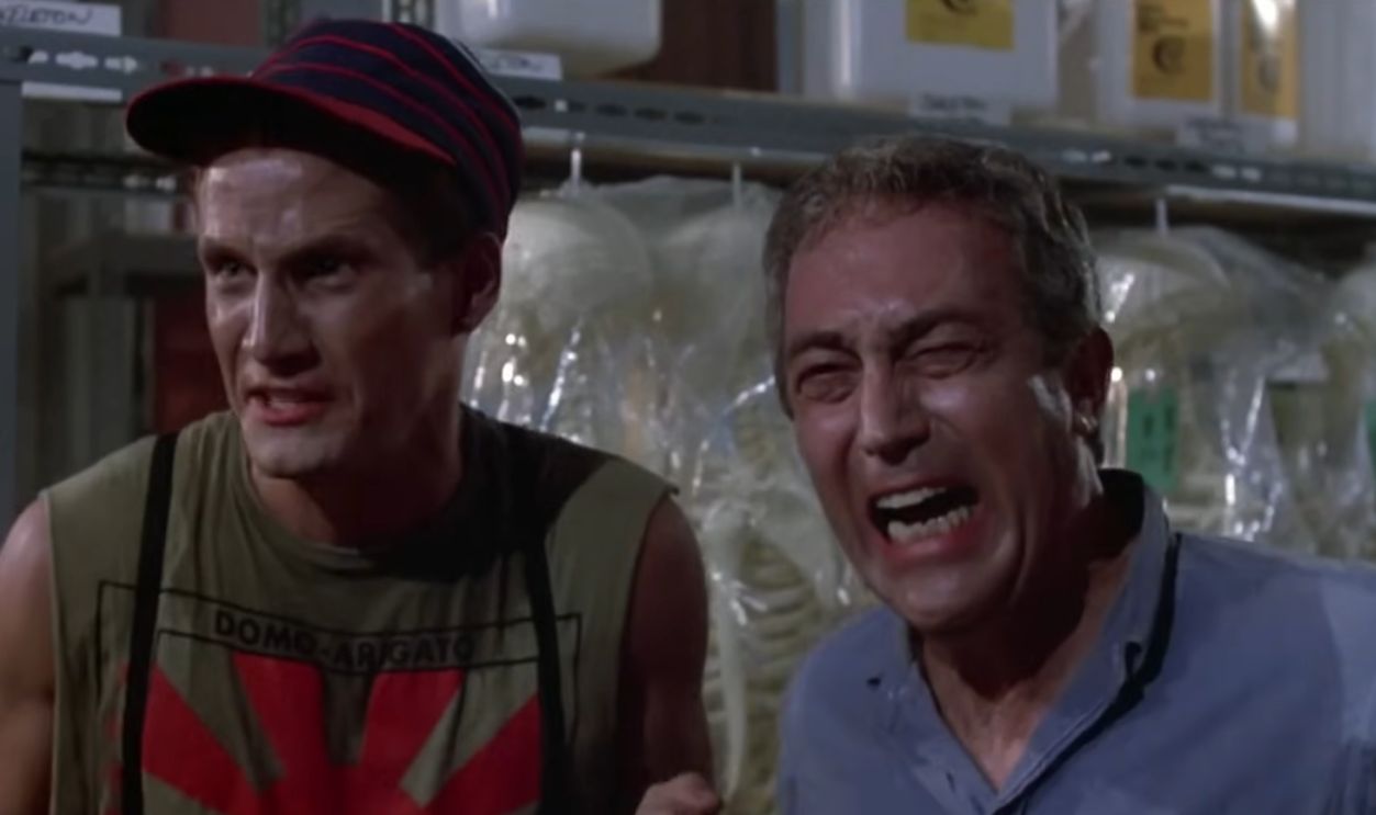 Screenshot from The Return of the Living Dead (1985)