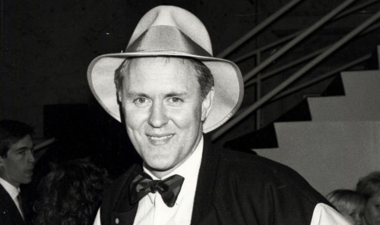 Actor John Lithgow attending 'Rally for Homeless Benefit' on March 23, 1987 at the Los Angeles Theater Center in Los Angeles, California. 