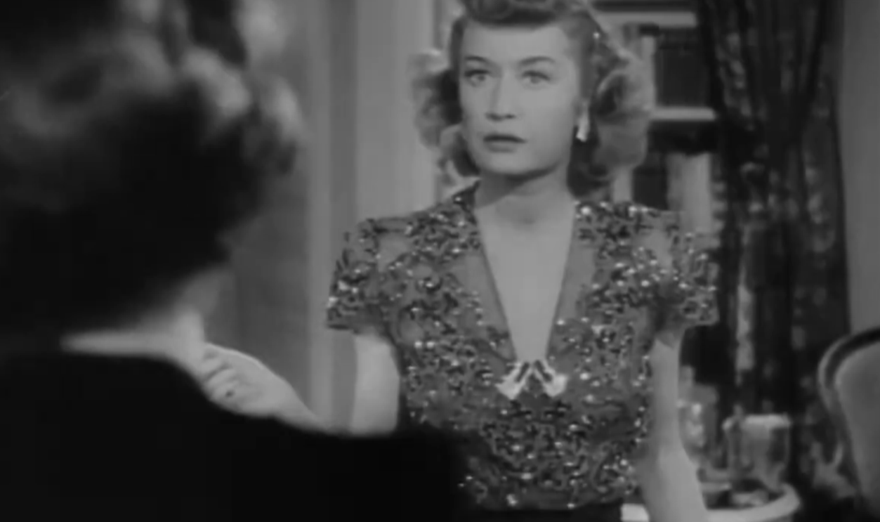Screenshot from Old Acquaintance, Warner Bros. Pictures (1943)