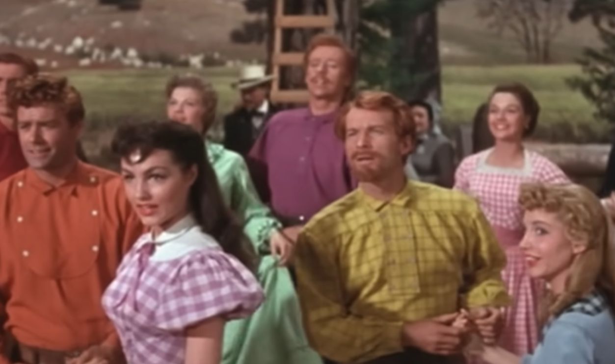 Screenshot from Seven Brides for Seven Brothers (1954)