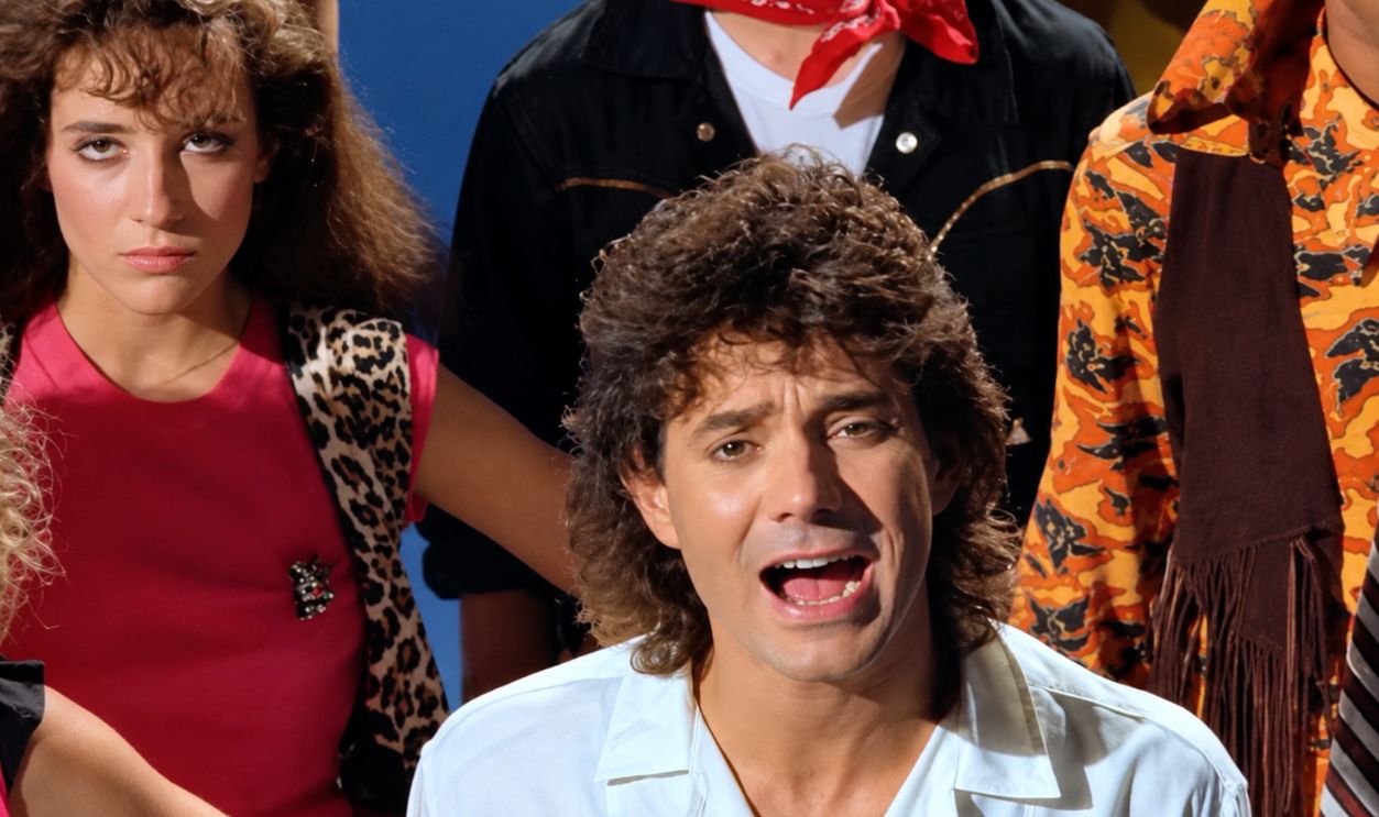 Screenshot from They Built This City by Starship, Grunt Records  (1985) 