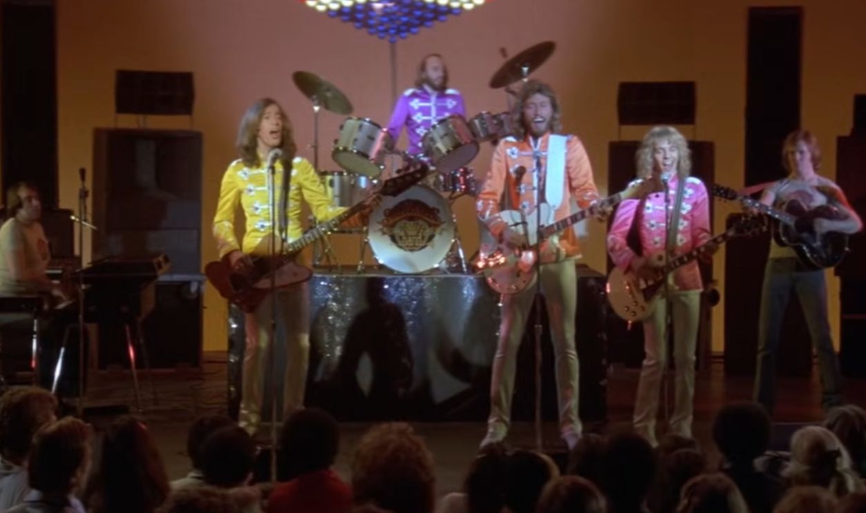 Screenshot from Sgt. Pepper's Lonely Hearts Club Band, United Artists (1978)