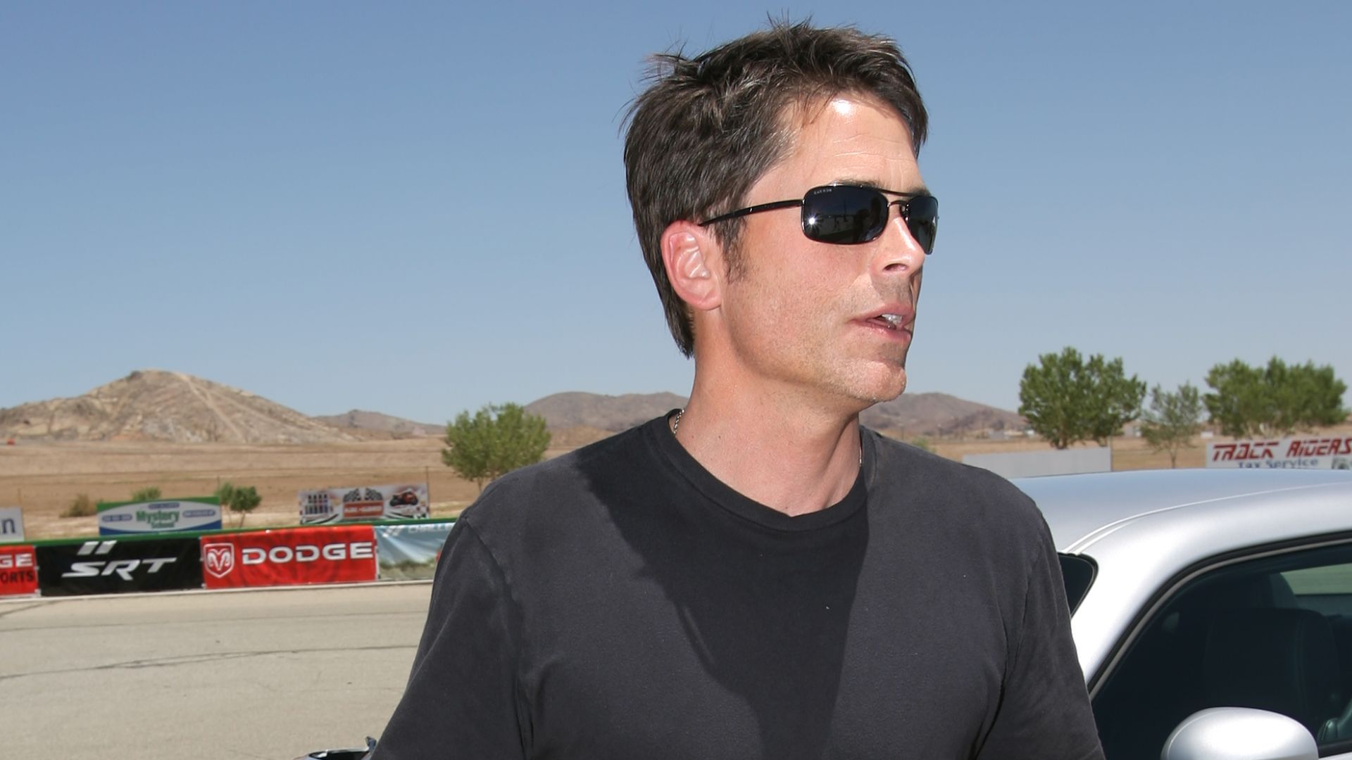 Rob Lowe with Challenger