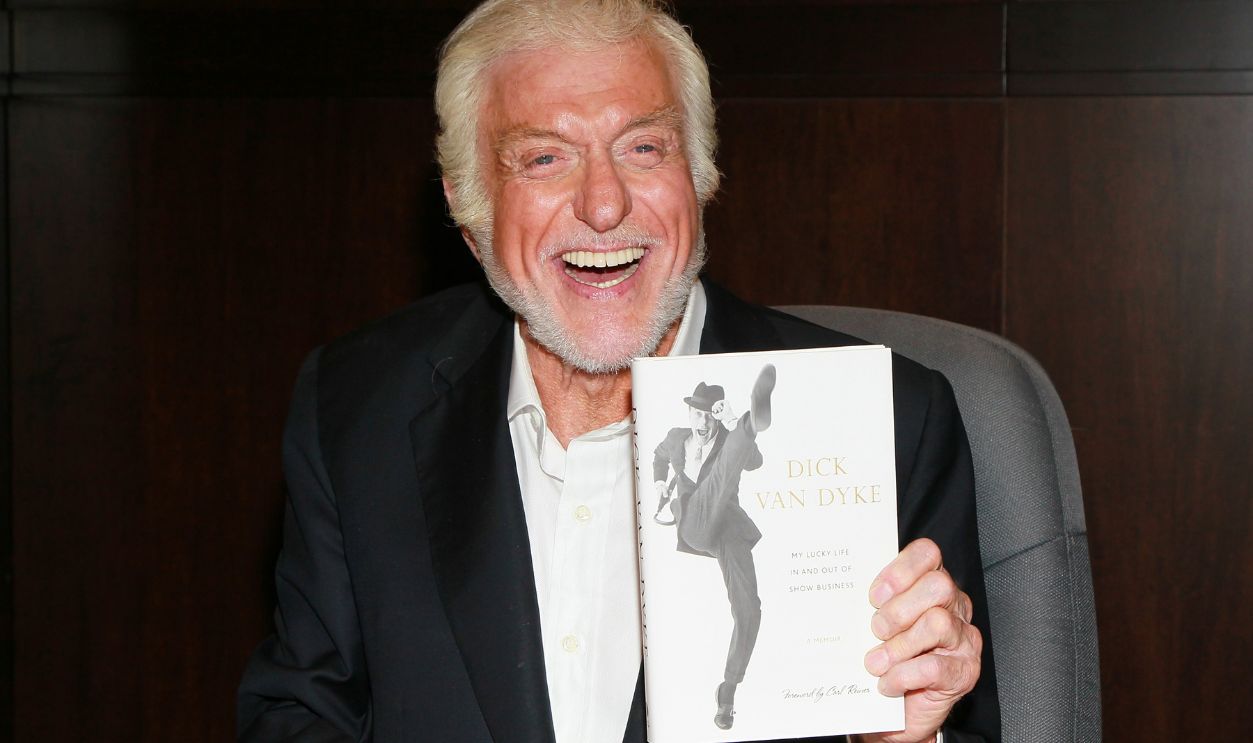 LOS ANGELES, CA - MAY 10: Actor Dick Van Dyke attends a signing for his book "My Lucky Life In and Out of Show Business" at Barnes & Noble Booksellers at The Grove on May 10, 2011 in Los Angeles, California.
