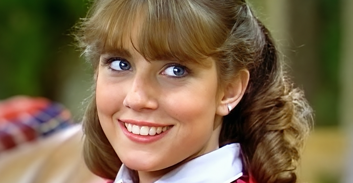 Screenshot of American actor Dana Plato as Kimberly Drummond on Diff'rent Strokes (1978–1986)