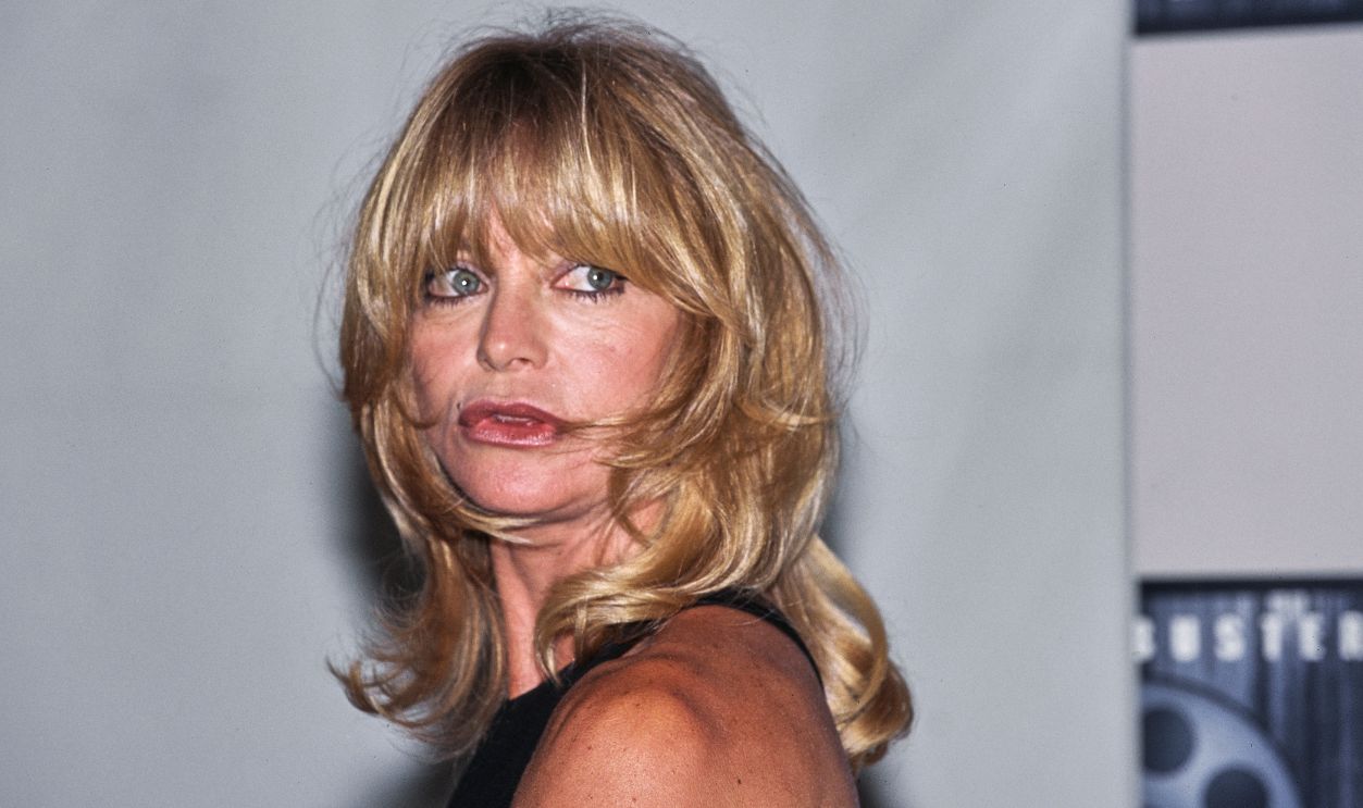 American actress Goldie Hawn attends the 3rd Annual Blockbuster Entertainment Awards at the Pantages Theatre in the Hollywood neighbourhood of Los Angeles, California, 11th March 1997