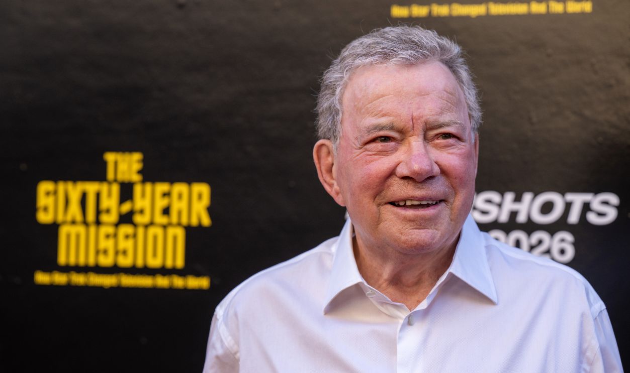 LOS ANGELES, CALIFORNIA - SEPTEMBER 24: Actor William Shatner attends the World Premiere of "The Sixty Year Mission: How Star Trek Changed Television And The World" at The United Theater on Broadway on September 24, 2026 in Los Angeles, California.