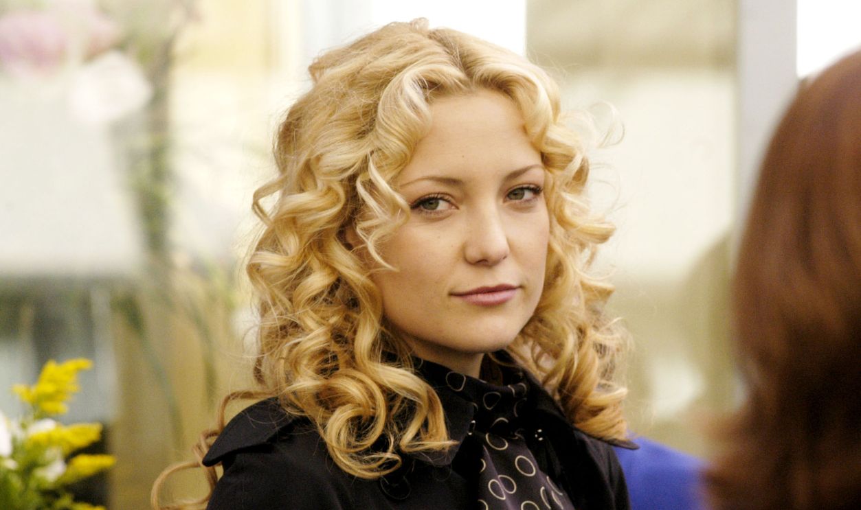 Actress Kate Hudson, on Hudson street in lower Manhattan, films her upcoming movie,