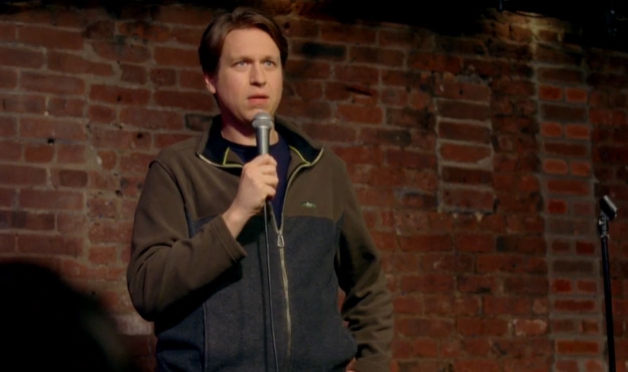Screenshot from Crashing (2017-2019)