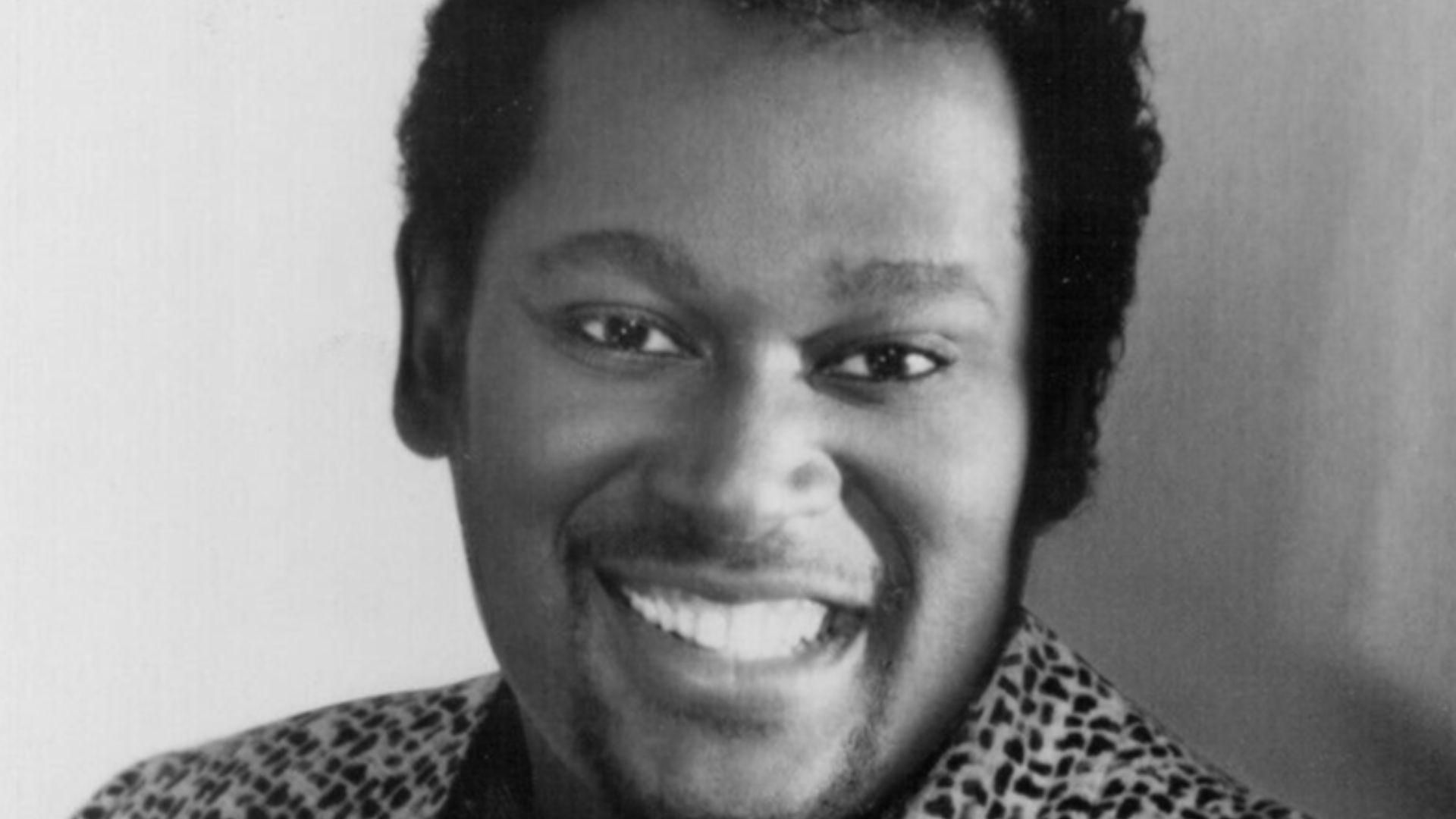 1985 Press Photo Singer Luther Vandross - ttp27845