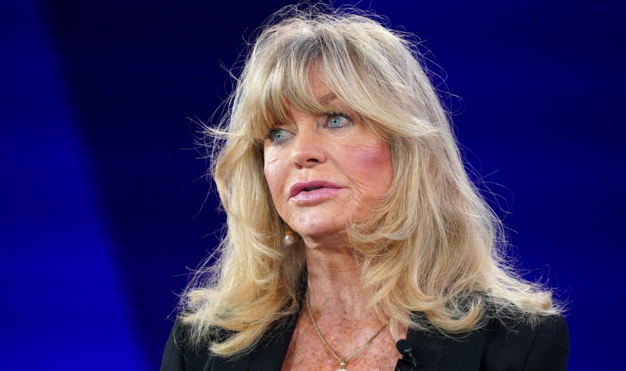 Goldie Hawn, Founder, The Goldie Hawn Foundation, speaks onstage during the 2025 Concordia Annual Summit at Sheraton New York Times Square on September 23, 2025 in New York City.