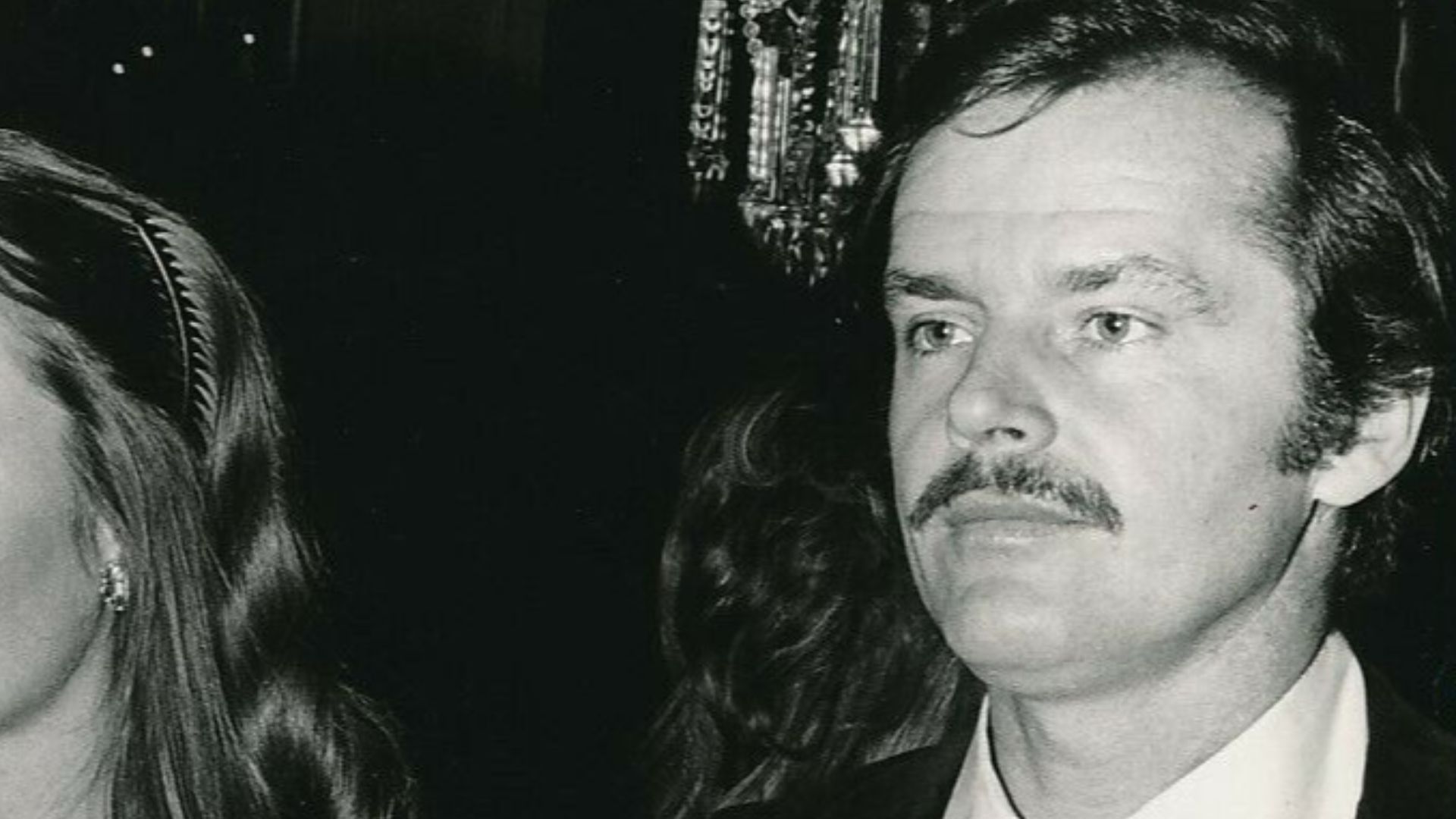 Michelle Phillips and Jack Nicholson photographed at the 1971 Golden Globes