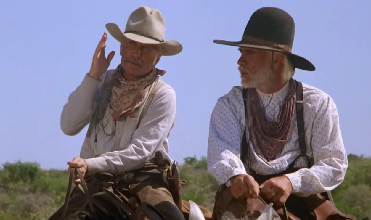 Screenshot from Lonesome Dove, CBS (1989)