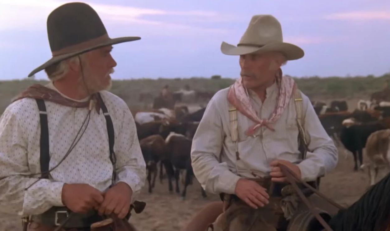Screenshot from Lonesome Dove, CBS (1989)