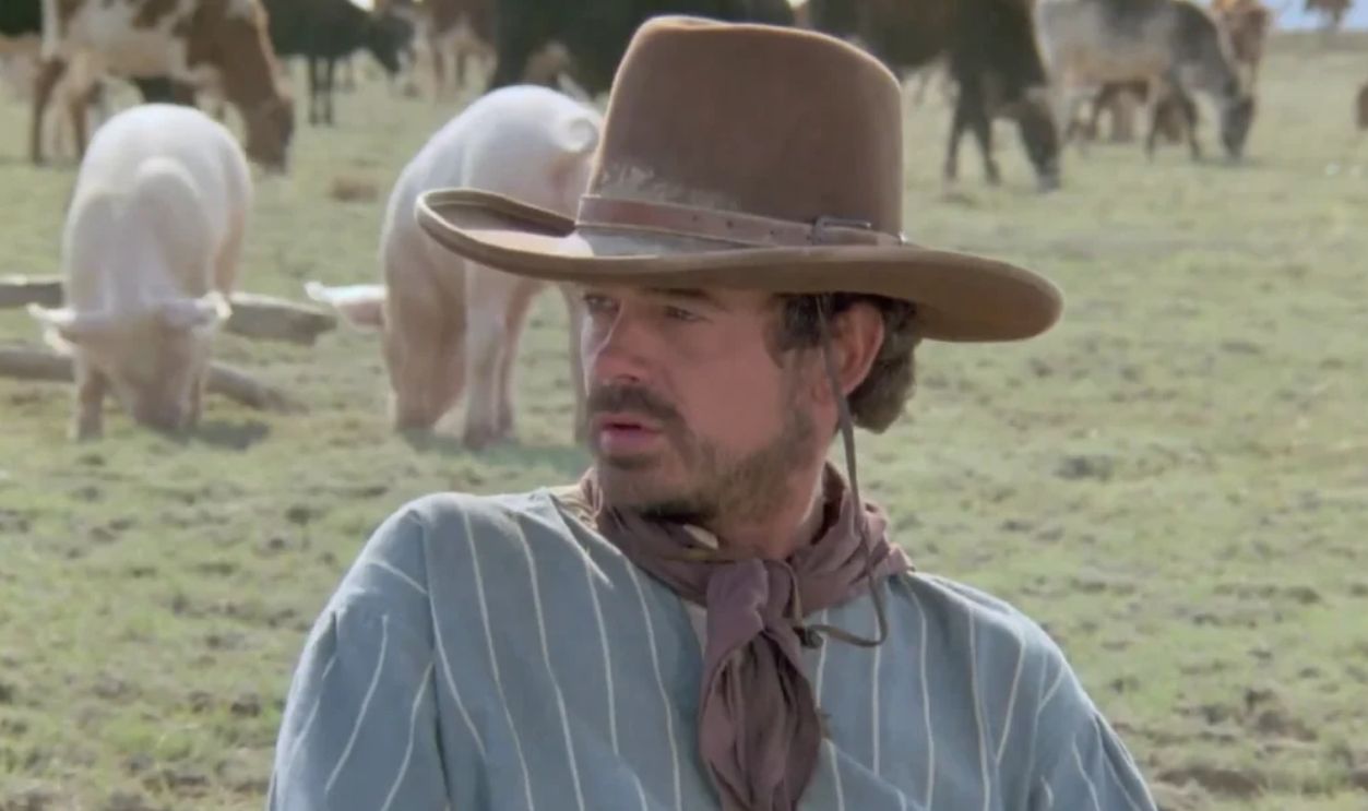Screenshot from Lonesome Dove, CBS (1989)