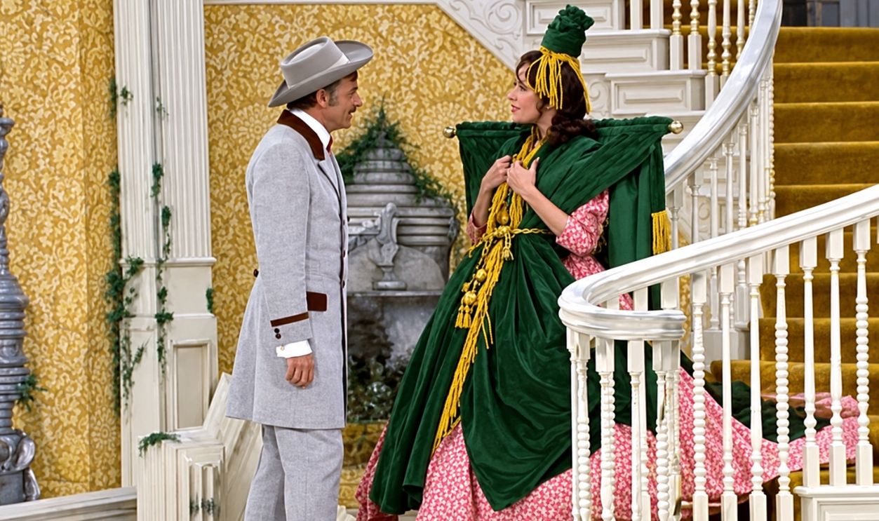 Screenshot from The Carol Burnett Show, CBS (1967-1978), Enhanced 