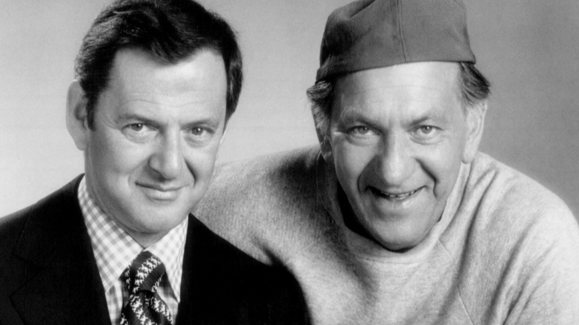 Photo of Tony Randall and Jack Klugman from the television series The Odd Couple.