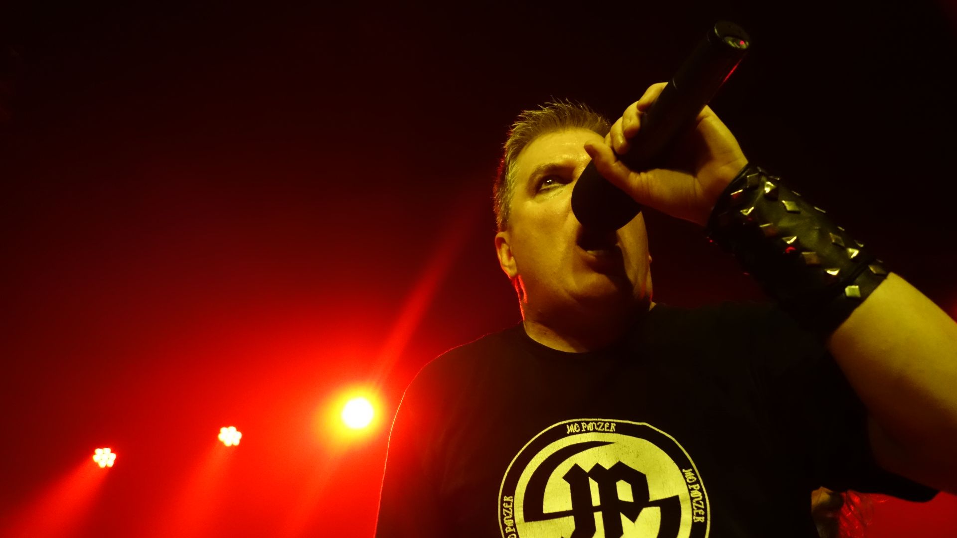 Jag Panzer performing at Saint Vitus Bar (Brooklyn, New York), July 9, 2016.