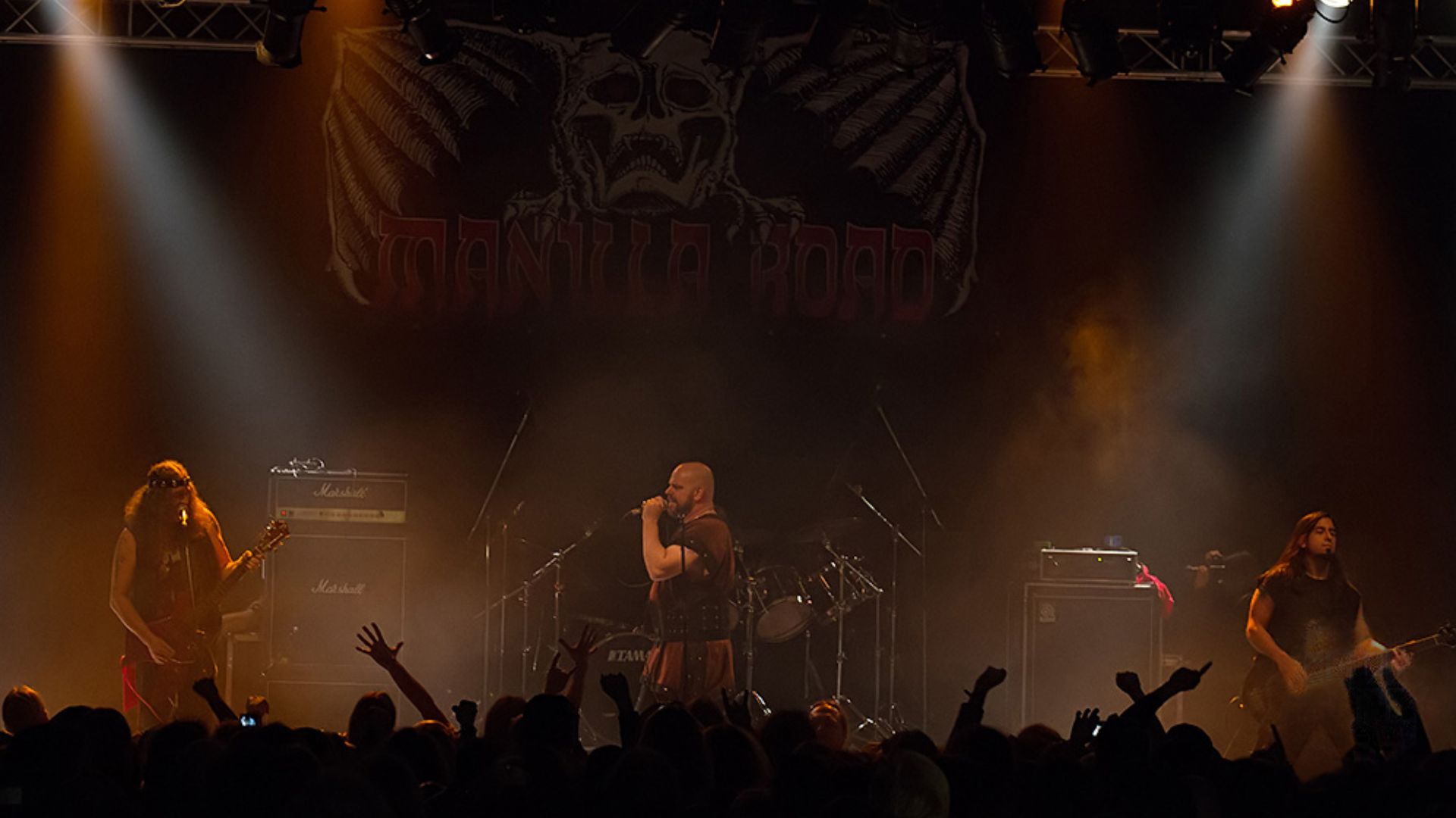 Manilla Road live at Metal Assault at Würzburg in 2013