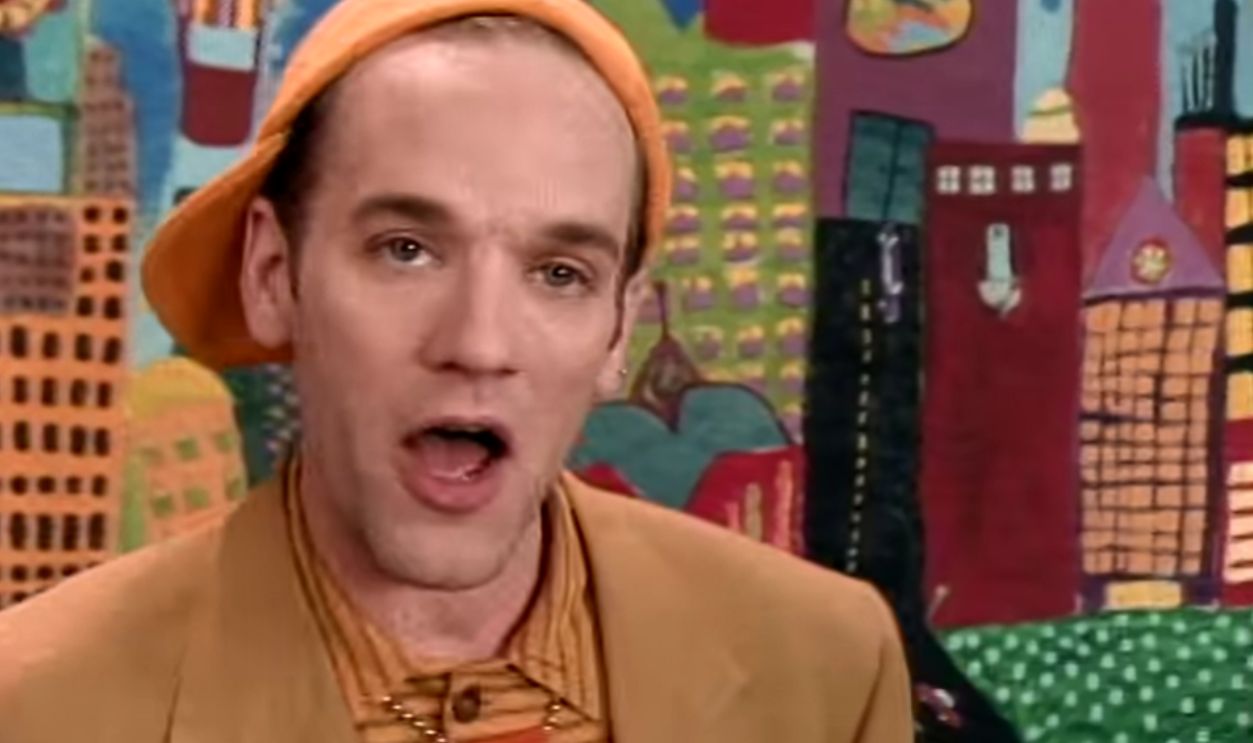Screenshot from Shiny Happy People (1991)