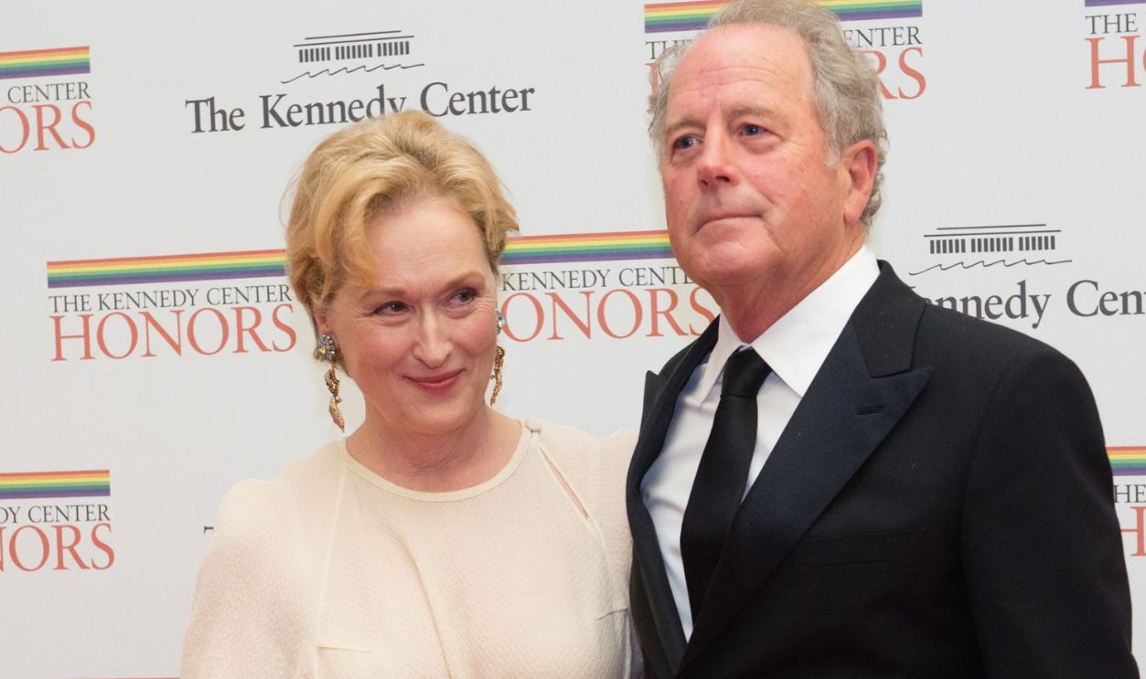  Meryl Streep enters with her husband Don Gummer. The State Department dinner for The Kennedy Center Honors were held on Saturday December 1, 2012