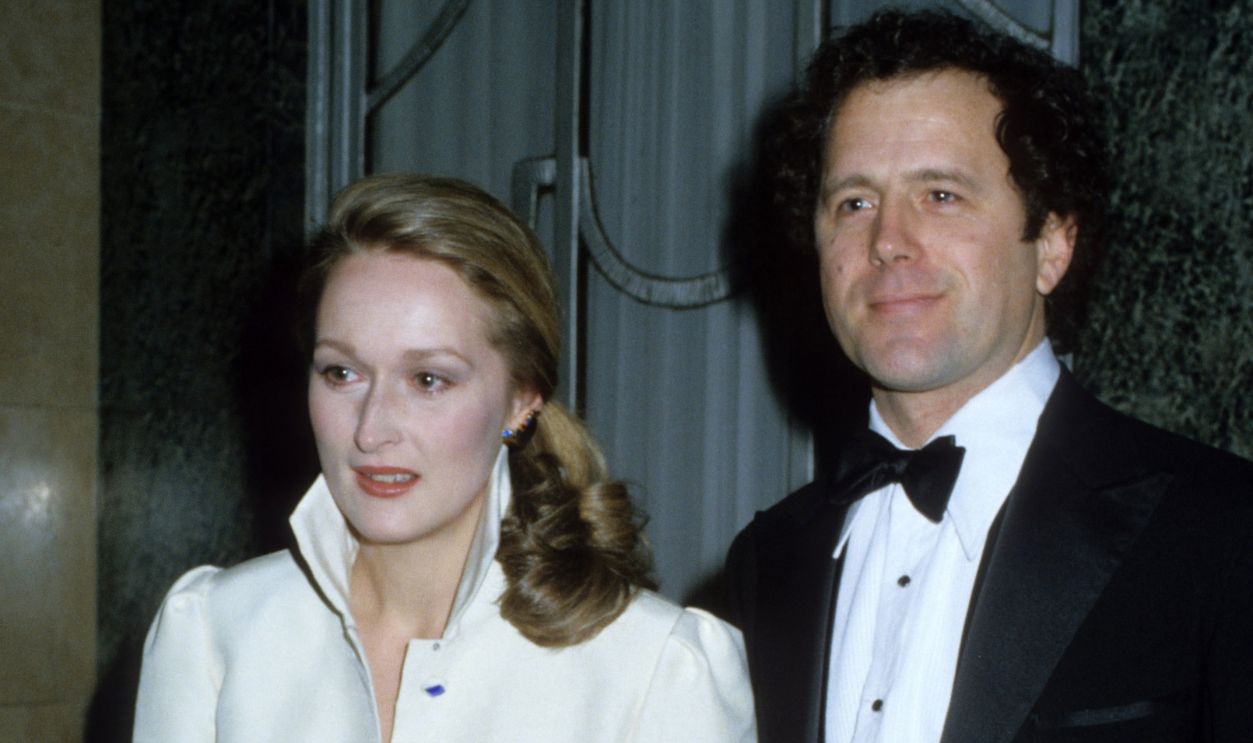Meryl Streep and husband Don Gummer during Meryl Streep Sighting in London - March 25, 1980 at Claridges Hotel in London, Great Britain