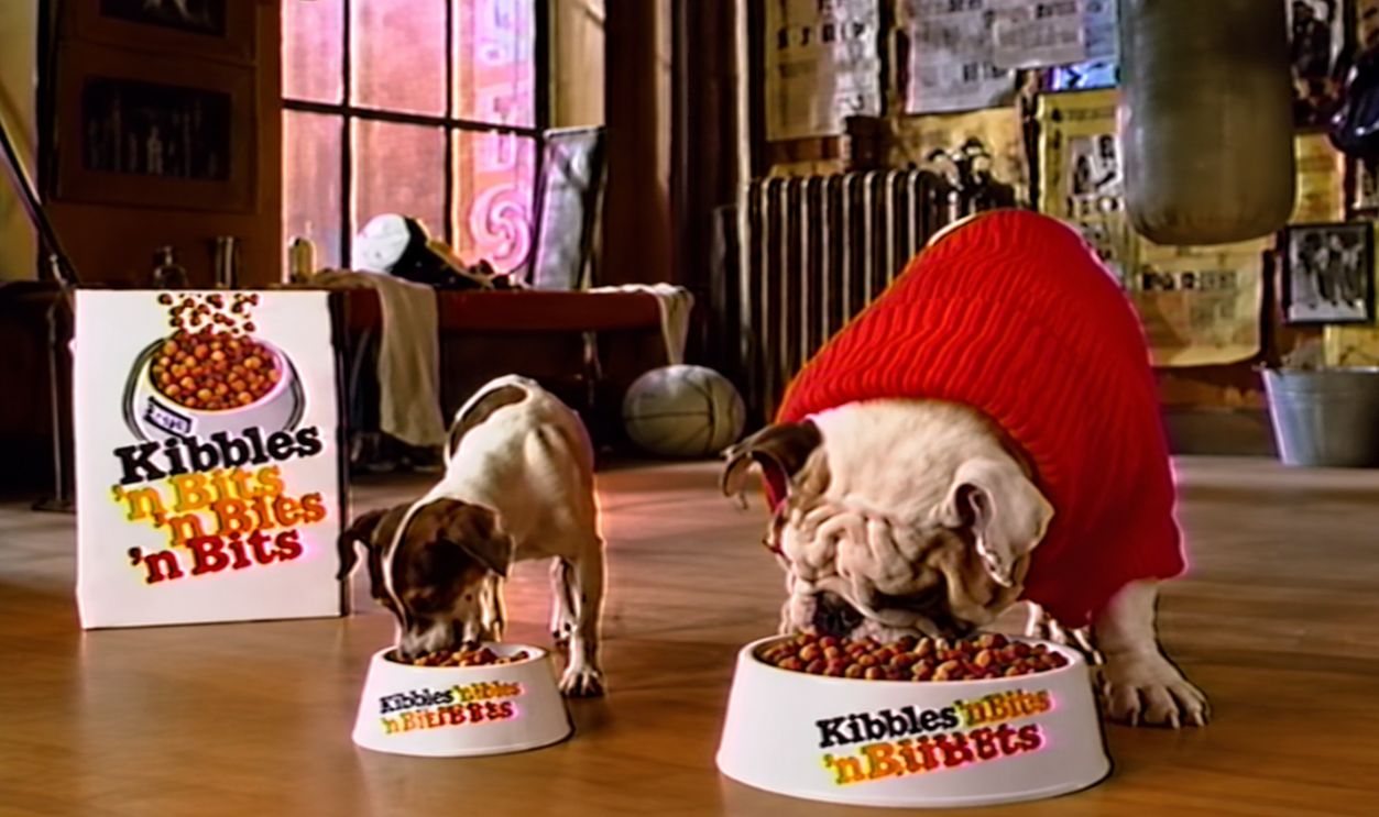 Screenshot from Kibbles ’n Bits — “Kibbles ’n Bits ’n Bits ’n Bits” (1983)