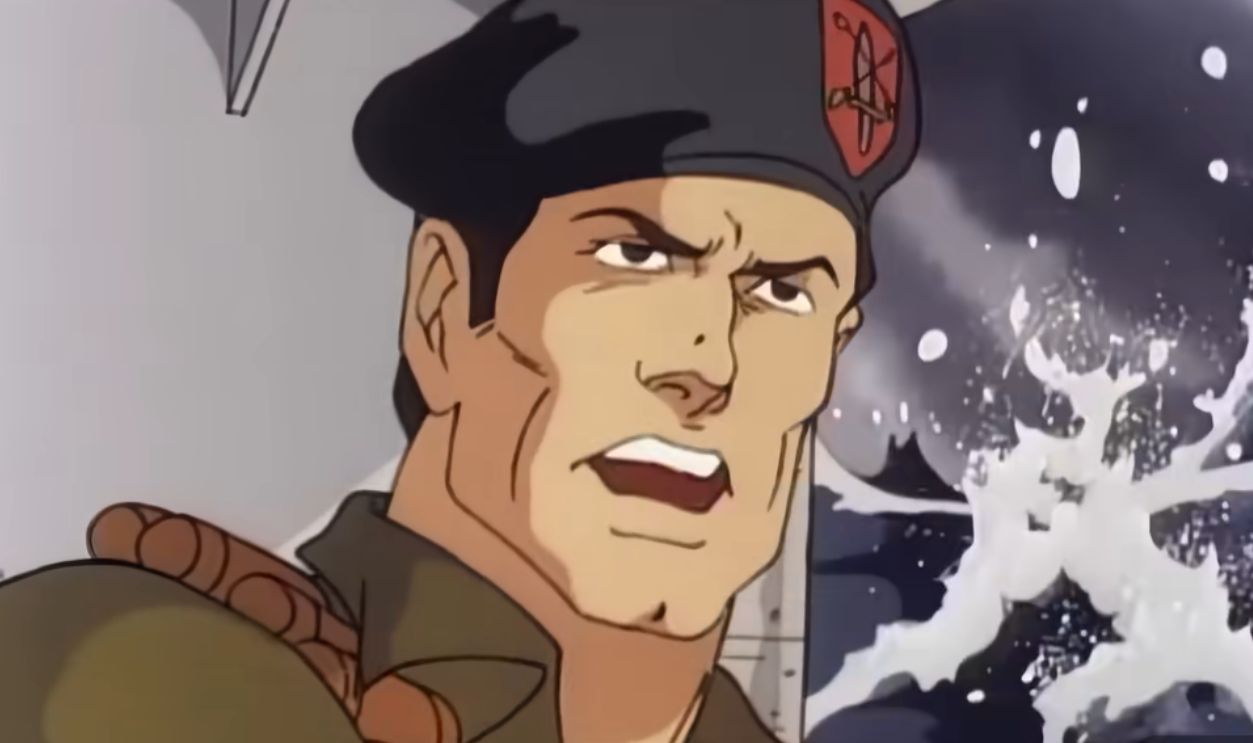 Screenshot from G.I. Joe: A Real American Hero commercial, Hasbro (1980s)