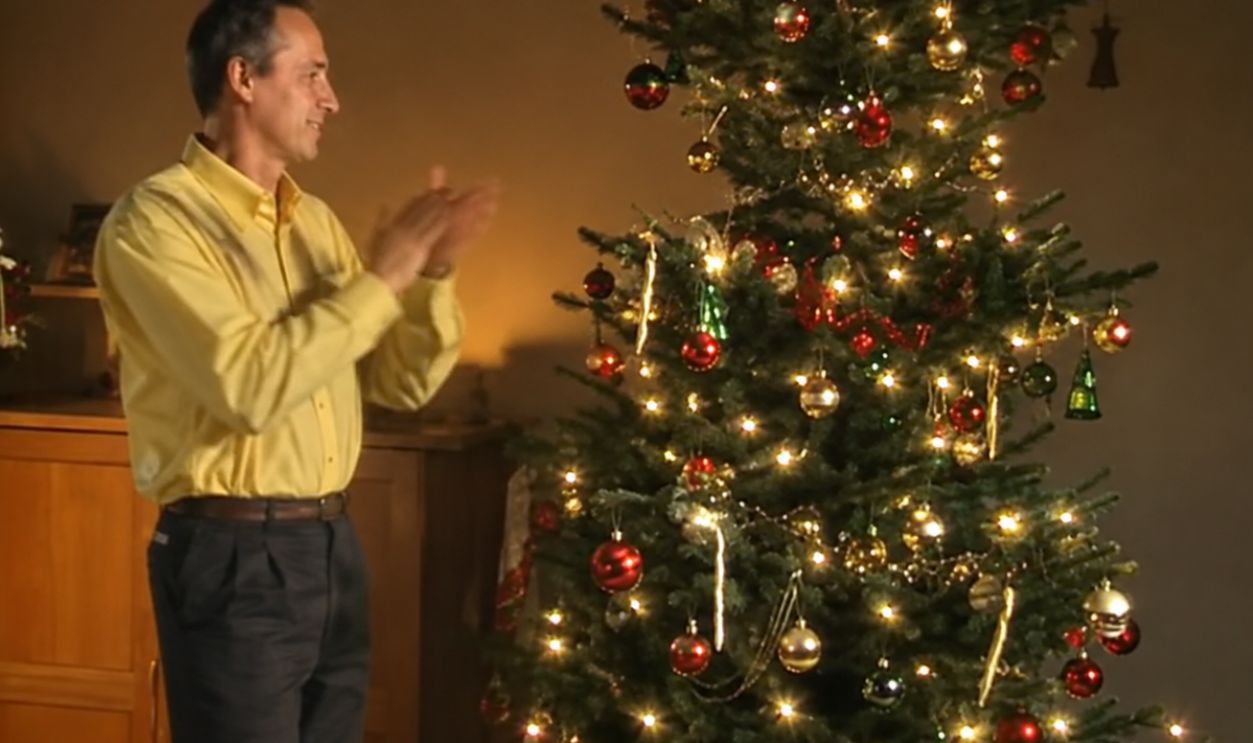 Screenshot from The Clapper commercial, Joseph Enterprises, Inc. (1984)