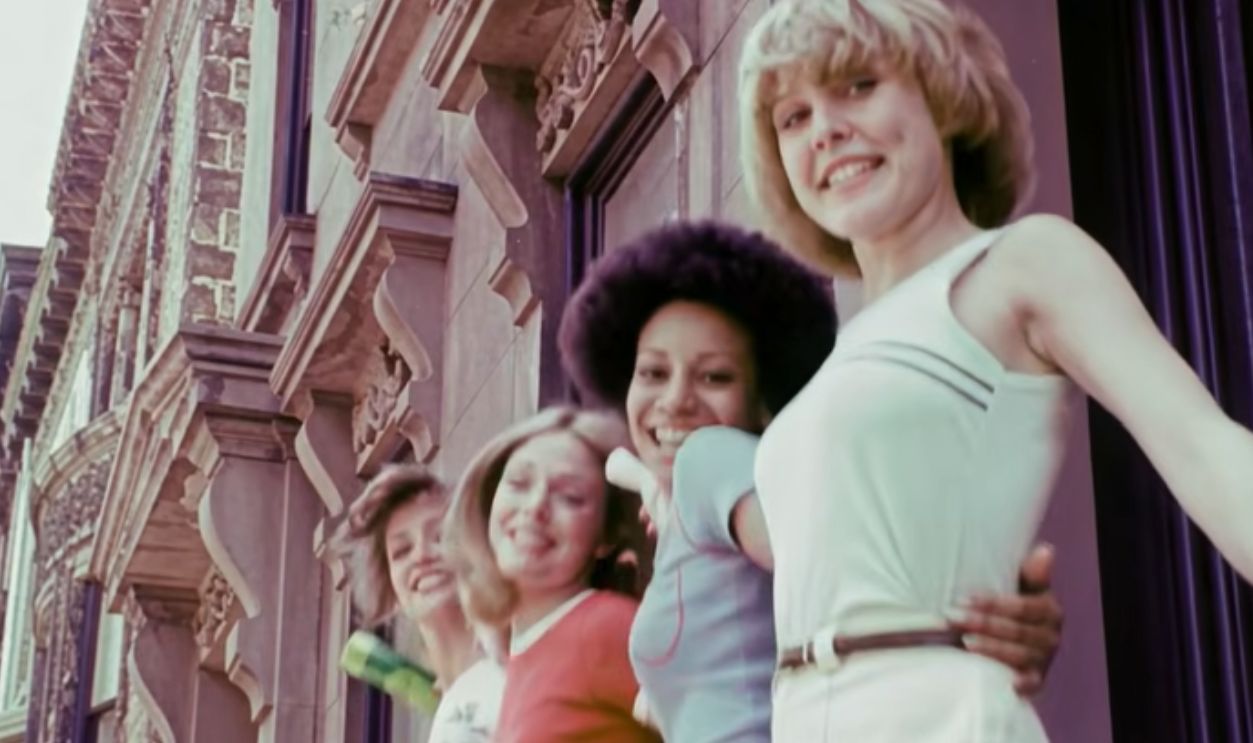 Screenshot from Nair ‘Who Wears Short Shorts?' (1972)