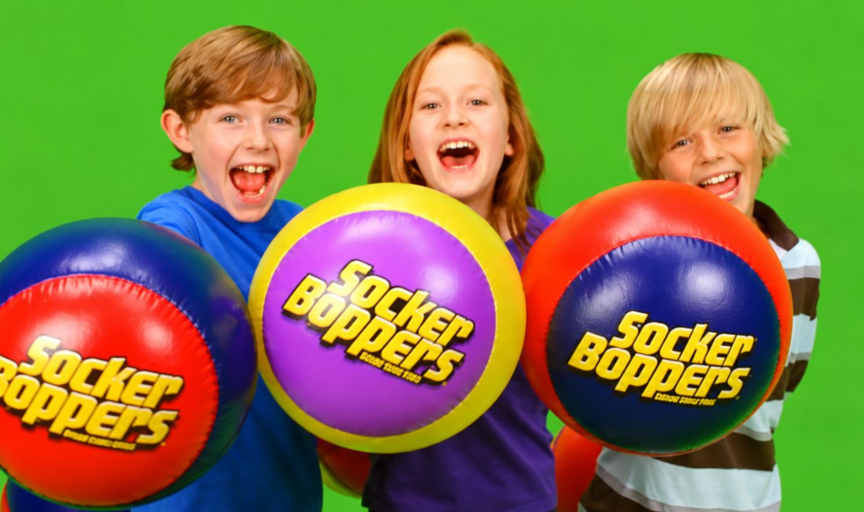 Screenshot from Socker Boppers — “More Fun Than a Pillow Fight” (1997)