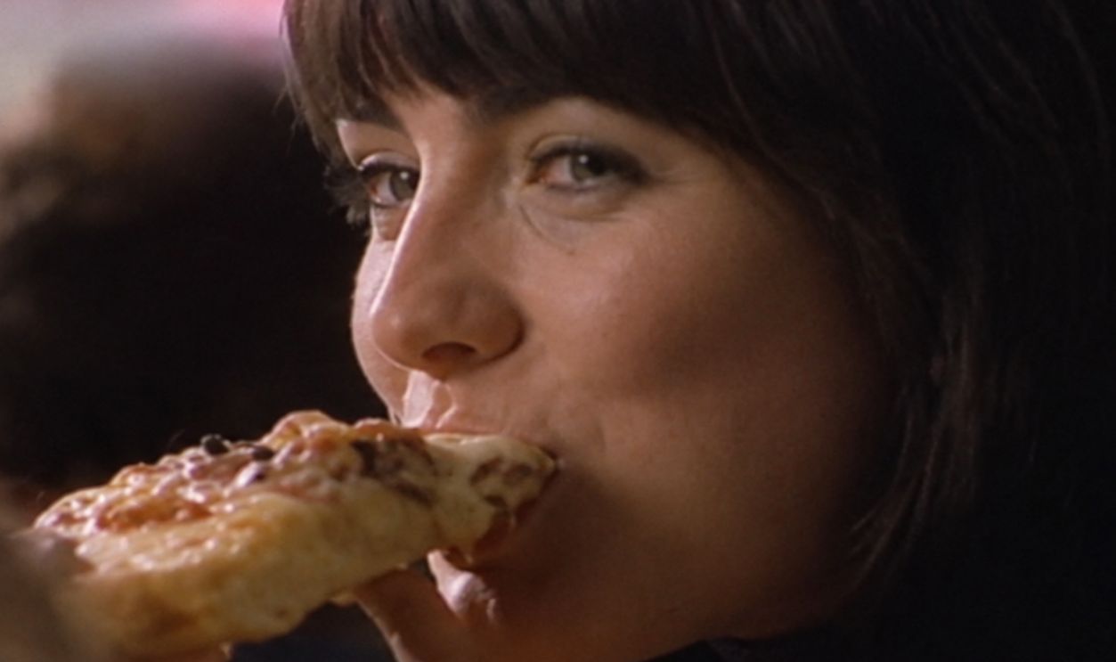 Screenshot from Pizza Hut commercial, Pizza Hut (1987)