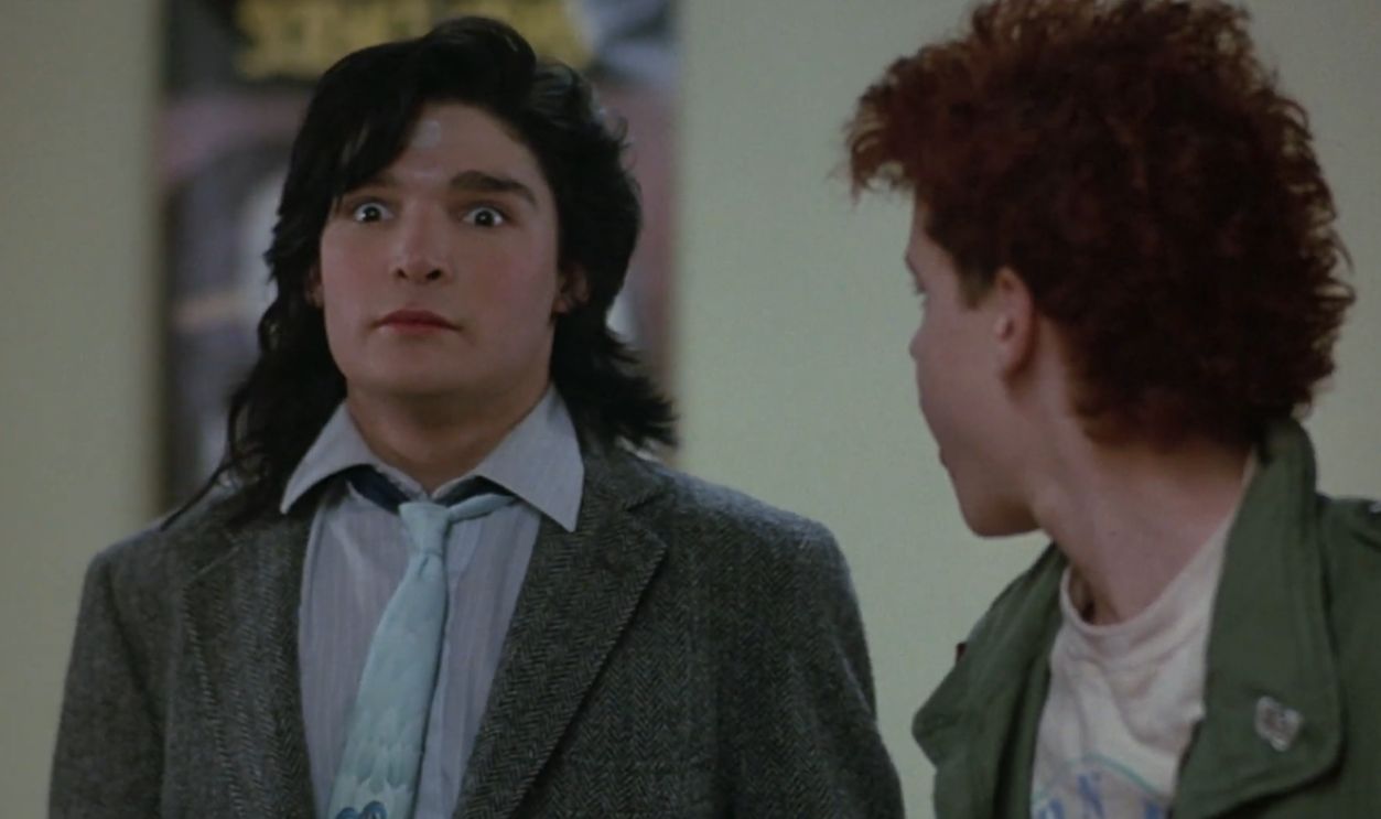 Screenshot from Dream a Little Dream (1989)