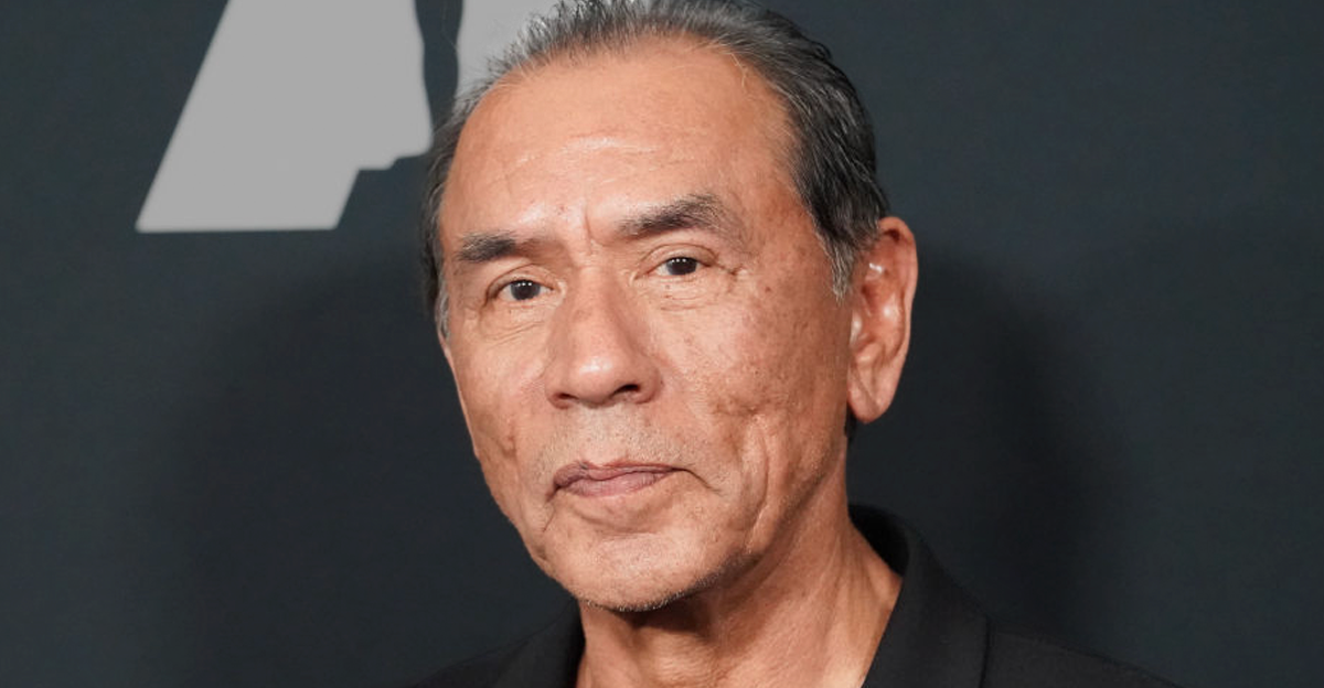 Wes Studi attends the Academy Nicholl Fellowships Screenwriting Awards at AMPAS Samuel Goldwyn Theater on November 07, 2019 in Beverly Hills, California.