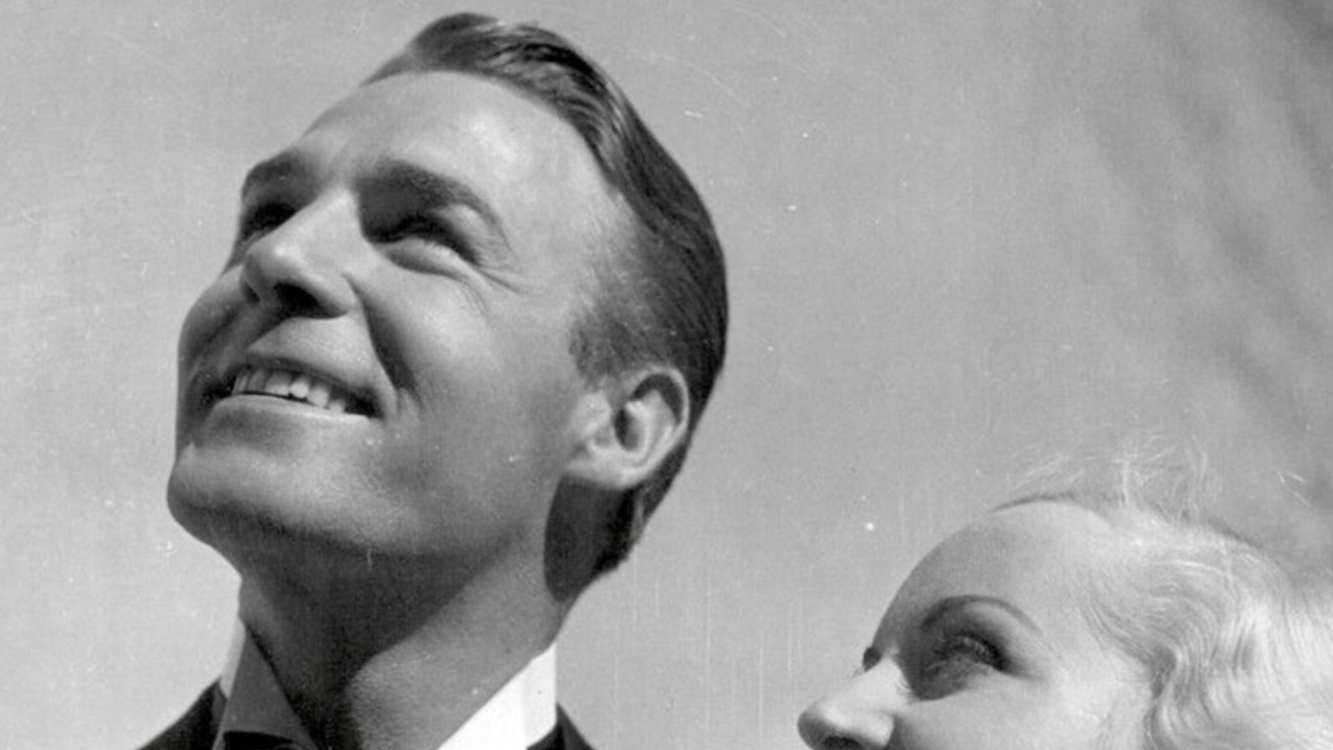 Randolph Scott and Carole Lombard in Supernatural publicity photo, 1933