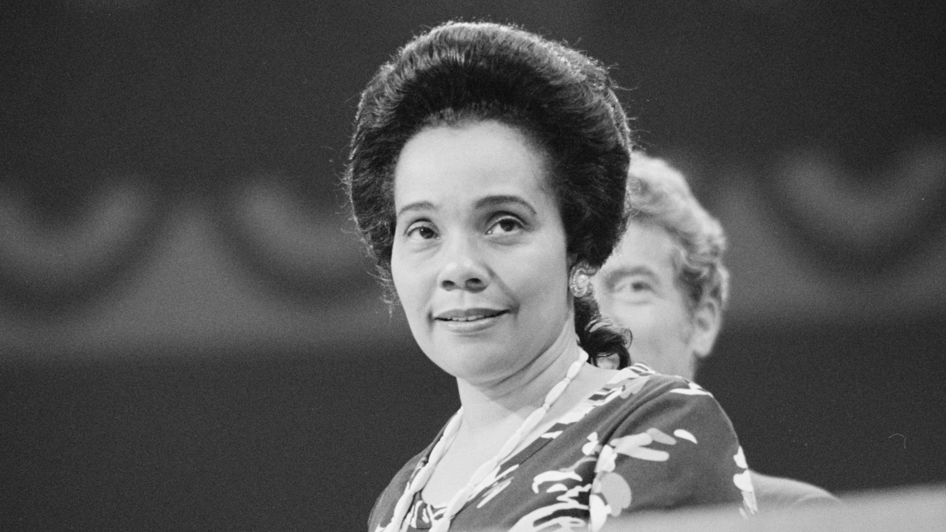 Coretta Scott King at the Democratic National Convention, New York City