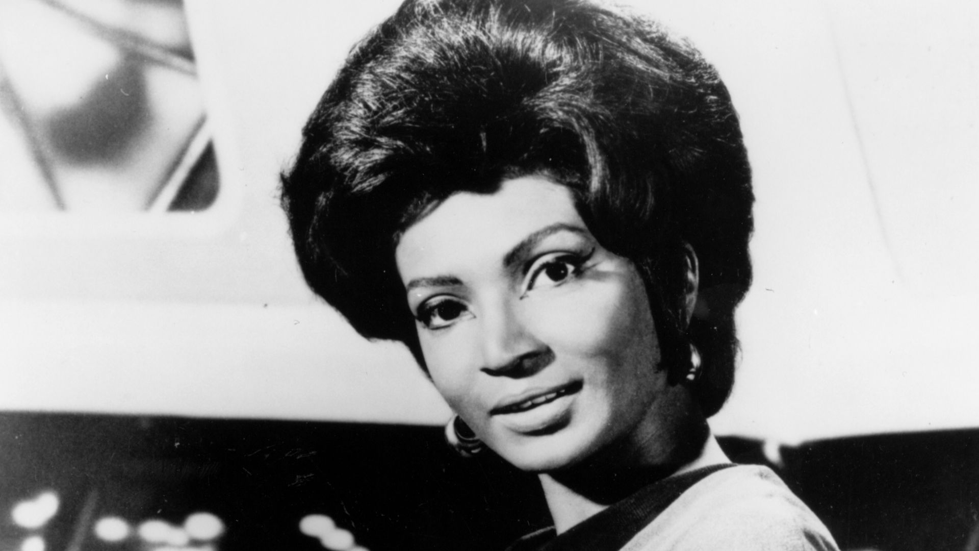 (March 24, 1977) Actress Nichelle Nichols was born in Robbins, Illinois on December 29, 1936. She played Lieutenant Uhura the Communications Officer on the U.S.S. Enterprise in the original series, Star Trek. Nichols stayed with the show and has appeared 