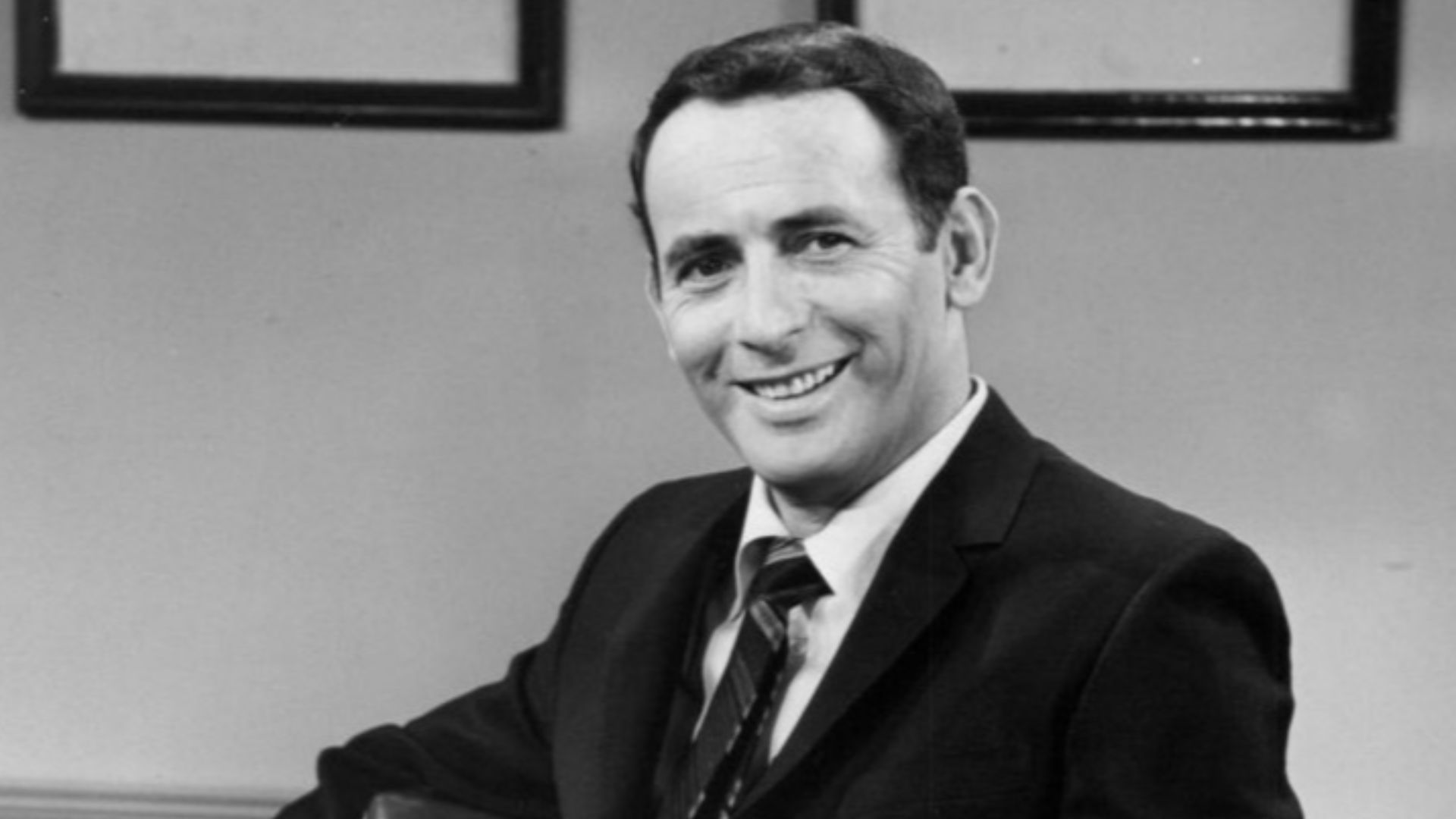 Publicity photo of Joey Bishop from the television program The New Joey Bishop Show.