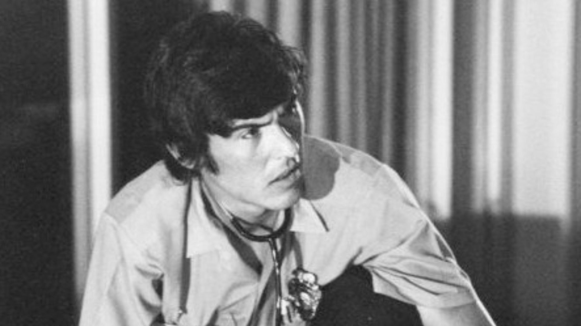 Photo of Randolph Mantooth as paramedic John Gage from the television series Emergency!.