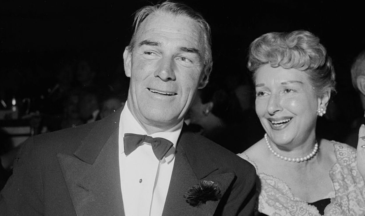 Randolph Scott and Patricia Stillman