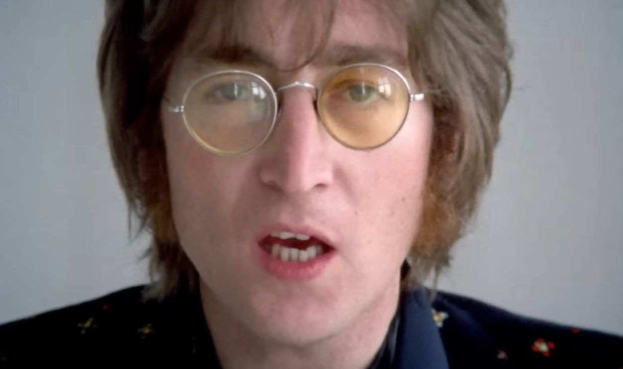 Screenshot from Imagine (1971)