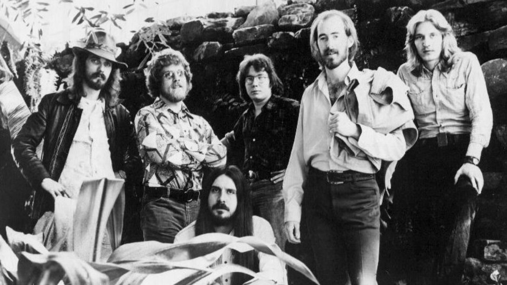 Photo of the group Amazing Rhythm Aces from 1976.