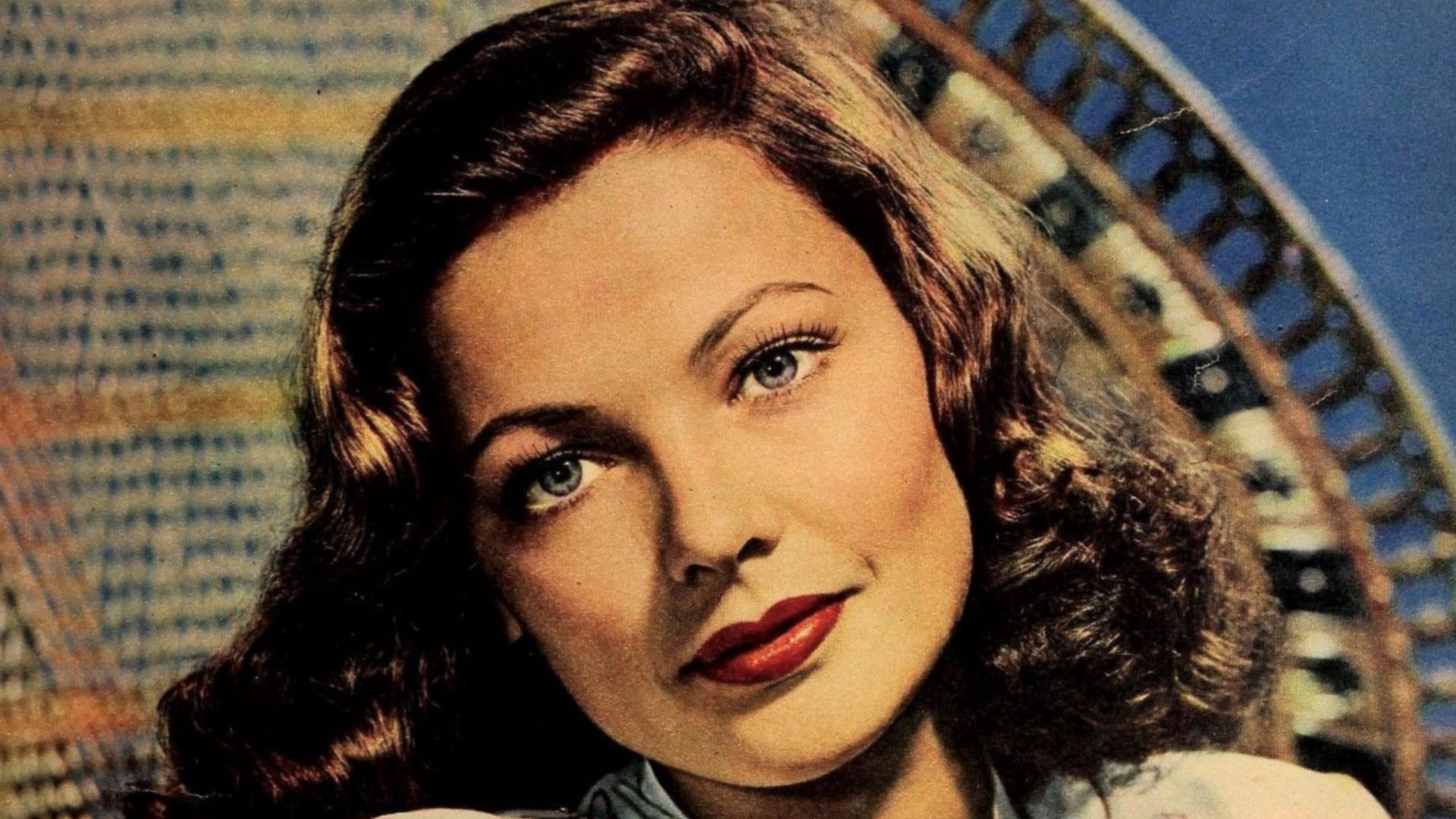 Gene Tierney, Modern Screen, Jan. 1947